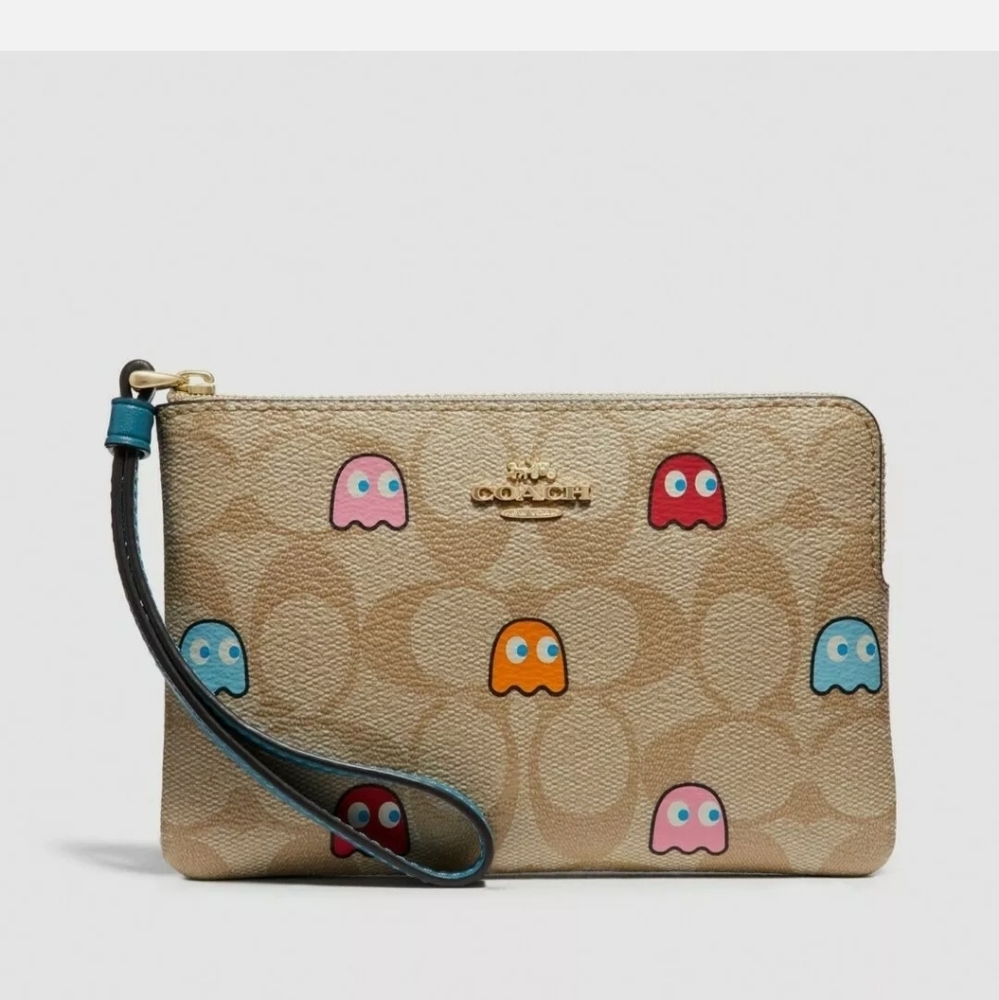 Coach x Pacman - Wristlet